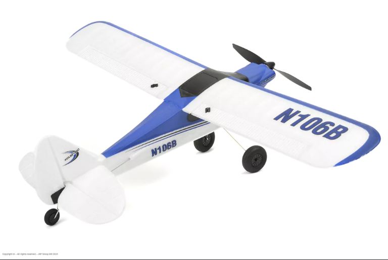 Mini Cub Blu 450mm completo di tutto EZ-Wings con 2 LiPo - SU-EZ-020 - immagine 8