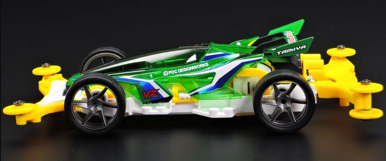 Ray Spear Yamazaki Racer telaio VZ Mini4wd Pro - TAM18099 - immagine 5