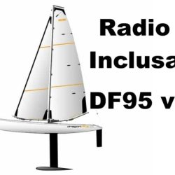 Dragon Flite DF95 V3 Racing 950mm con radio Barca a vela Joysway - KYOJW8811V3