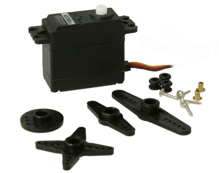 Servo AS3103-180 38gr 5,5kg/0,22sec @6V digitale 40×20×37,5mm - RBT-DS002