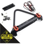 Paraurti anteriore in lega di alluminio con LED per Axial SCX10 II Traxx - GPEDYA-0548