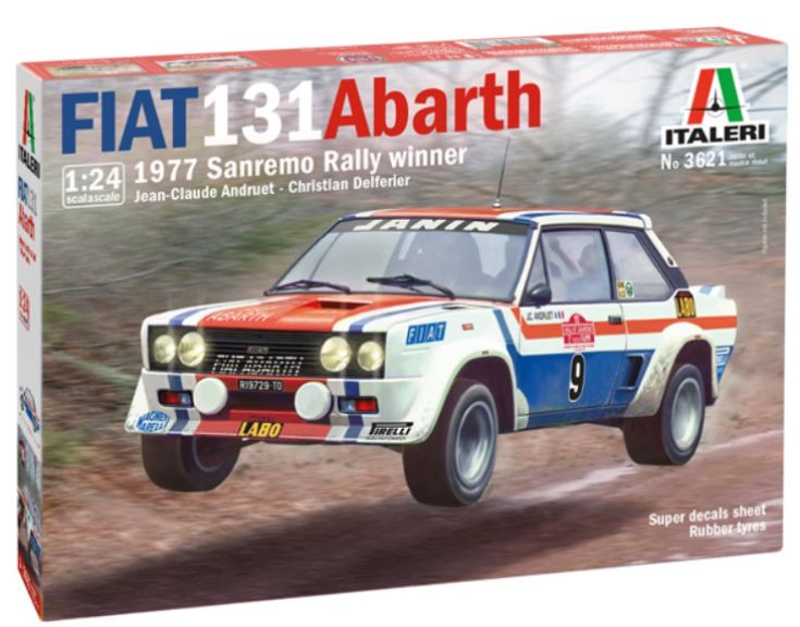 Fiat 131 Abarth 1977 San Remo Rally 1/24 - ITA3621