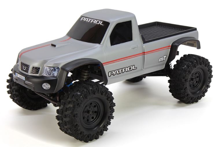 Carrozzeria Patrol per scaler 1/10 passo 313mm trasparente - GPEDMT022-007