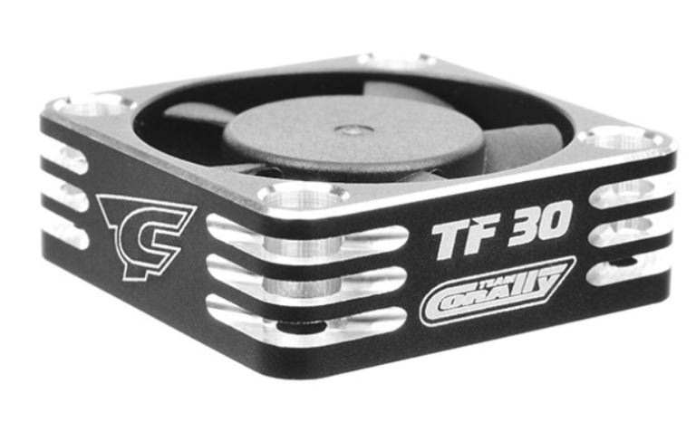 Ventola nera di raffreddamento alluminio High Speed 30mm - TXXCOR53110-2