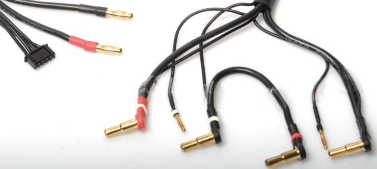 499100 Cavo per caricare 2 pacchi LiPo Hardcase 2S da 4/5mm - GPLRP65808 - immagine 4