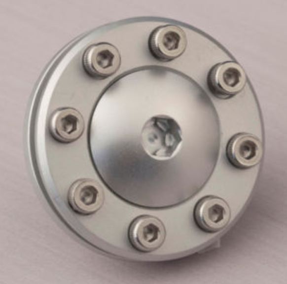 Tappo stile aereonautico in alluminio per rifornimento anche x scafi - TFL521B71