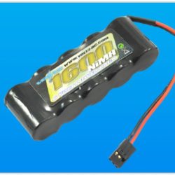 Pacco batterie RX 6V 1600mha In linea 1x5 VOLTZ - GPEDVZ0111