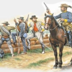 Truppe confederate 1/72 confederate troops - ITA6014