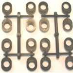 F1 Club Racer boccole ovali regolazione altezza 0,5 - 1 mm - FENFX0048-D