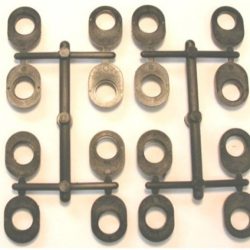 F1 Club Racer boccole ovali regolazione altezza 0,5 - 1 mm - FENFX0048-D