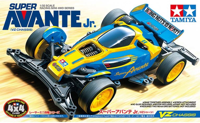 Super Avante Jr telaio VZ mini4wd - TAM18101