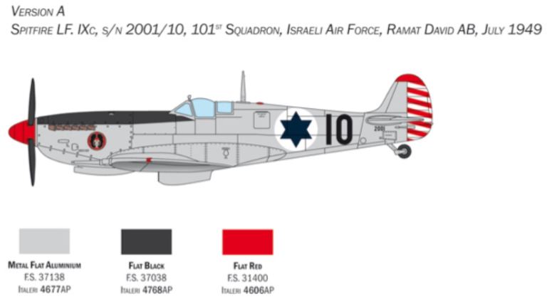 Spitfire MK.IX 1/48 - ITA2804 - immagine 3