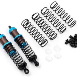 Ammortizzatori 90mm Big Bore Go 2pz buggy 1/10 blu - GPEDBBG-0090BU