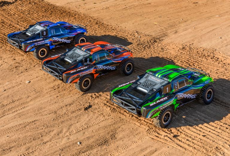 Traxxas Slash 2wd blu 1/10 Brushless BL-2s Short Course - TXX58134-4BLU - immagine 10