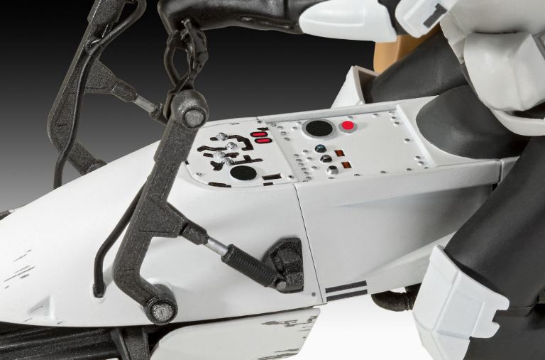 Speeder Bike Star Wars The Mandalorian 1/12 - REV6786 - immagine 4