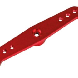 Potenza squadretta rossa servo 25T a 2 bracci lunga 1-1/4 alluminio - ROBFPZA0004