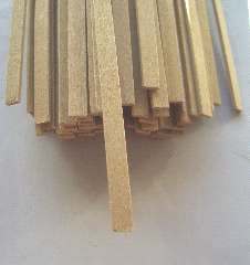 LISTELLI NOCE 1,5x7mm 100pz - M80009