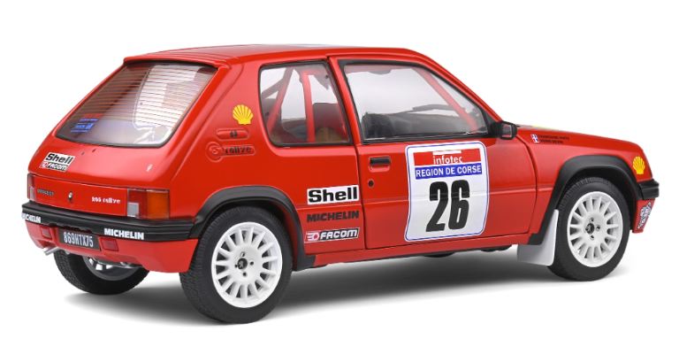 Peugeout 205 Rallye n26 Rally tour 1/18 - SOL1801709 - immagine 4