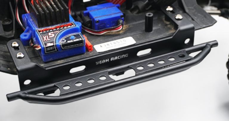 Pedane laterali in metallo nere per Traxxas TRX-4 Defender e Bronco - GPEDTRX4-053 - immagine 3