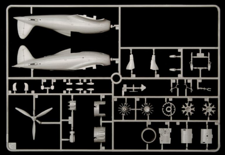 Macchi MC-200 Saetta 1/48 terzo stormo Ciampino 1941 - ITA2815 - immagine 8