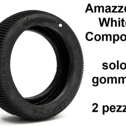 Solo gomme Amazzonia White Compound 1/8 2pz senza cerchi ne mousse - HTR-HRAMAWH