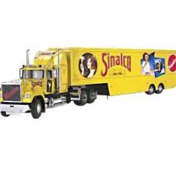 SINALCO SHOWTRUCK TRAILER 1/24 - REV7547