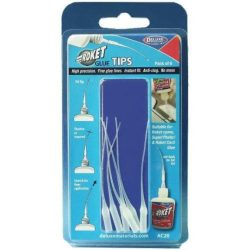 DELUXE Roket Glue Tips beccucci per ciano 6pz - NOCDL-AC20
