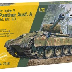 Carro Tedesco WWII Pz.kpfw. V Panther Ausf. A 1/72 - ITA7018