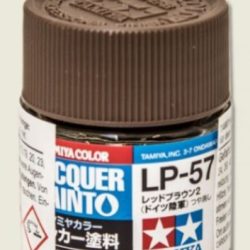 LP-57 DARK BROWN 2 1pz bottiglietta colore a smalto - TAM82157-1PZ