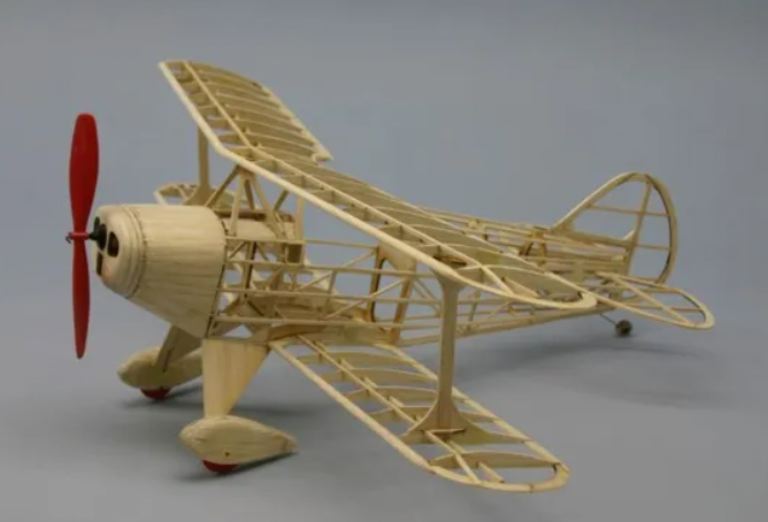 Dumas Pitts Special S1 457mm balsa kit ad elastico - PEL4SK0229 - immagine 5