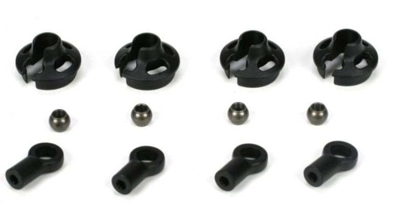 Uniball, sfere e portamolla 12mm 22SCT degli ammortizzatori - HORTLR5095