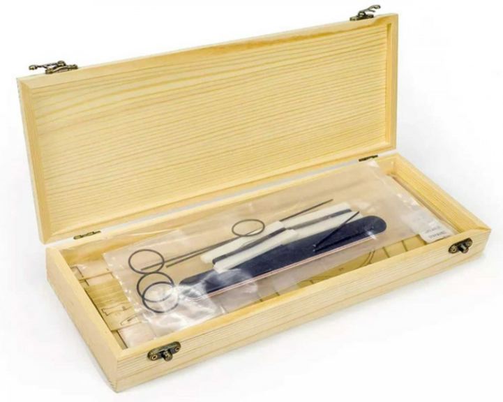 Aereo Etrich Taube 460mm balsa kit tagliato al laser - PCH15901 - immagine 5