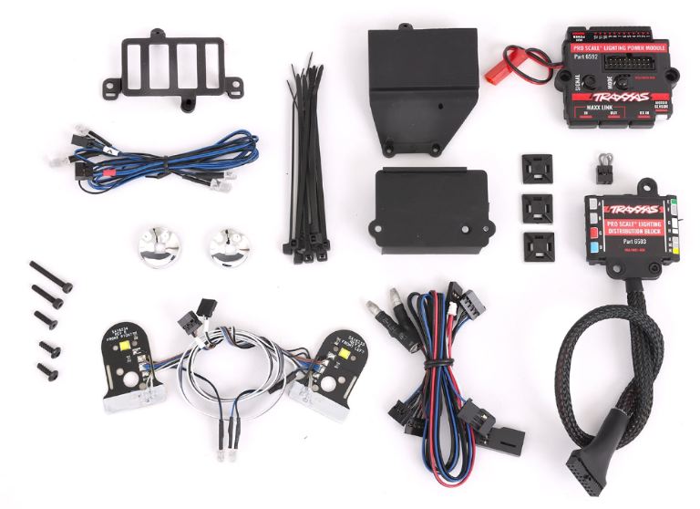 Kit Luci Led completo K5 Blazer inclusa centralina serie Pro Scale - TXX8038X - immagine 3