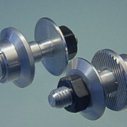 Mozzo porta elica albero 4mm lungo 34mm diametro filettatura 6mm - MPJ4554