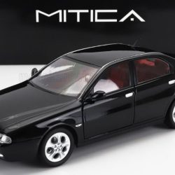 Alfa 166 3.0 V6 1998 nera interni rossi 1/18 - REVMIT200033