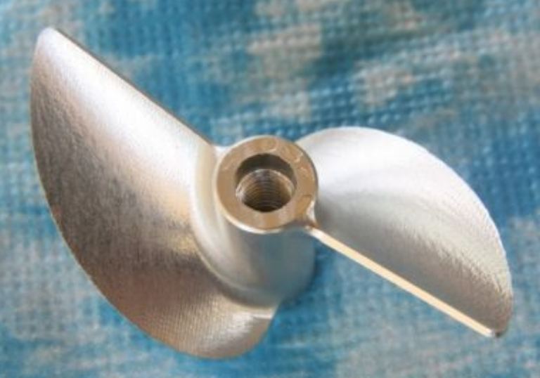 ELICA BIPALA NAVALE CNC 37x1,9 M4 IN ALLUMINIO CNC - TFL3719251