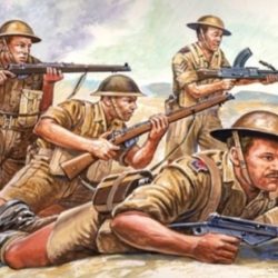 BRITISH 8TH ARMY WWII     1/72 - ITA6077