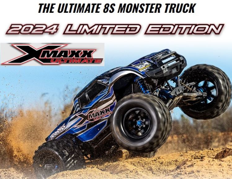 Traxxas Xmaxx blu VXL-8s Ultimate Limited Edition 1/5 - TXX77097-4-BL