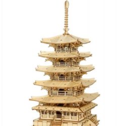 Pagoda (kit in legno tagliato al laser) - PCH15269