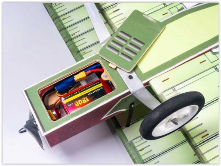 Royal Aircraft SE 5a 800mm EPP con struttura in legno - PCH16988 - immagine 4