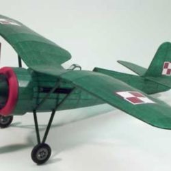 Dumas PZL P11c ad elastico balsa kit 762mm - PEL4SK0310