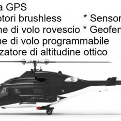 Bell 222 Airwolf elicottero pronto all'uso con GPS - PCH16500