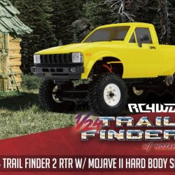 RC4WD Trail Finder 2 giallo scaler 1/24 con carrozzeria Mojave II - RC4ZRTR0051