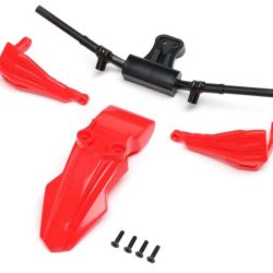 Promoto-SM Paramani e parafango anteriore rosso con manubrio nero - HORLOS-2307