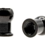 X4 sfere uniball filettate x bracci superiori CFF 4,9mm colore acciaio - HUD303232