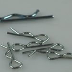 CLIPS CARROZZERIA PIEGATE 1/10 1/12 10pz spessore 1mm - JETCLIP10