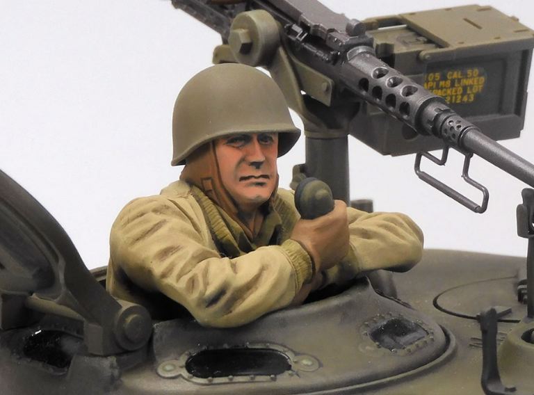 Carro Sherman RC 105mm con sterzo meccanico in kit - TAM56048 - immagine 3