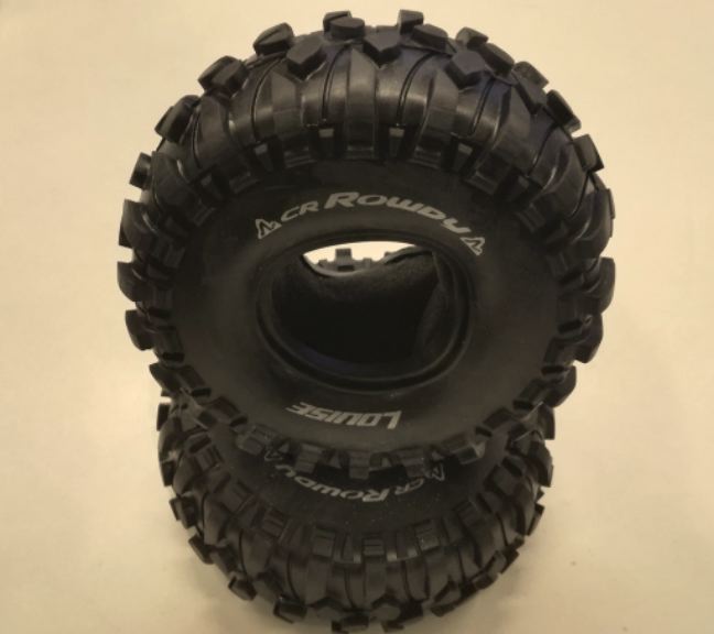 Solo gomme 1.9 CR-Rowdy 121mm 2pz 1/10 per crawler - SULR-T3233VI