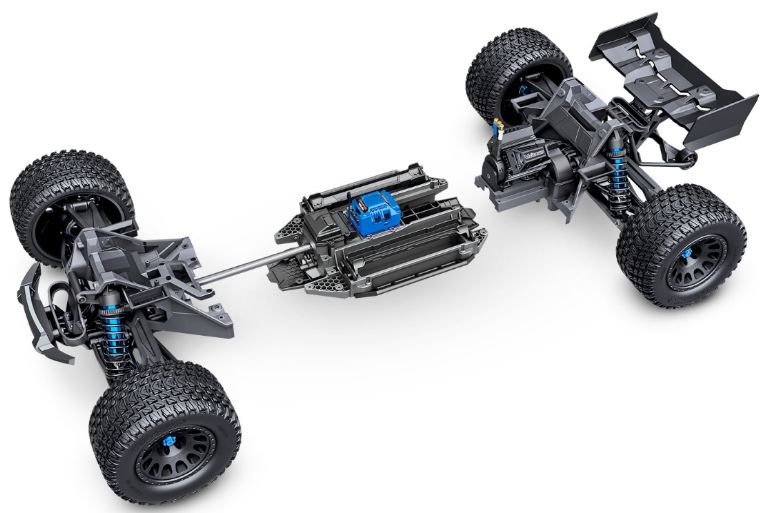 Traxxas XRT rosso X-Truck 8s scala 1/7 10,8kg quasi 100km/h - TXX78086-4RED - immagine 9