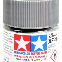 Colore acrilico XF-16 Flat Aluminium 6pz da 10ml opaco - TAM81716